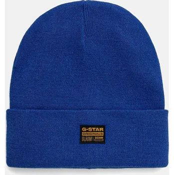 Čepice Čepice G-Star Effo modrá barva, D16624-E149 D16624.E149 57X, vel. ONE SIZE