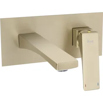 Vodovodní baterie Rea Podomítková vanová baterie REA Joe Brush Gold REA-B3620