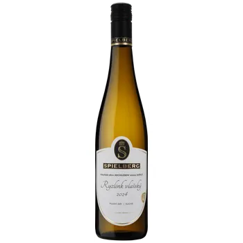Víno Ryzlink vlašský 2024, BIO, pozdní sběr, suché, Spielberg, 0,75l