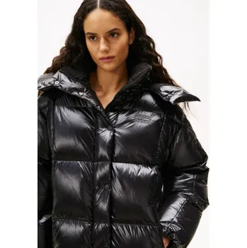 Dámský kabát Tommy Jeans dámský černý zimní kabát 20024257-8721222275688