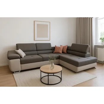 Sedací souprava FALCO Sedací souprava Dolly P šedá Neve