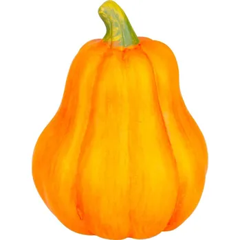 Dekorace MagicHome Nature, Dýně, oranžová, terakota, 7,5x7,5x10 cm