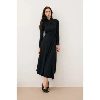 Dámské šaty Šaty Bizuu ROTTA ROTTA.CZARNY černá 99X, vel. 34