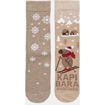 Pánské ponožky Bavlněné ponožky Medicine 2-pack více barev RW25-LGDA23 vícebarevná MLA, vel. 39/41