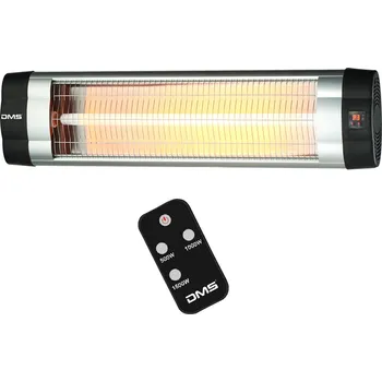 Přímotop DMS Germany IHS-2.1 infračervený ohřívač 2v1 bez stojanu / s LED displayem / časovačem / dálkovým ovladačem / 2500 W
