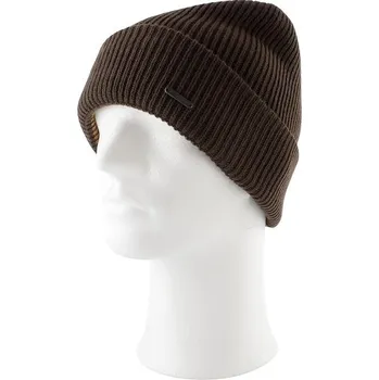 Čepice Bugatti oboustranná pánská pletená čepice tmavě hnědá/světle hnědá 629313-870 | P700234