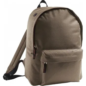 Sol's Bags Minimalistický městský batoh Rider s přední kapsou 15 l Barva: zelená vojenská, Velikost: 14 x 28 x 40 cm LB70100