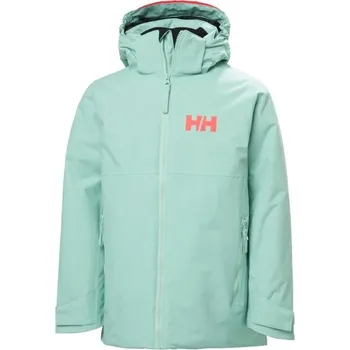 Dětská lyžařská bunda Helly Hansen TRAVERSE ET 146 Světle zelená, Lososová