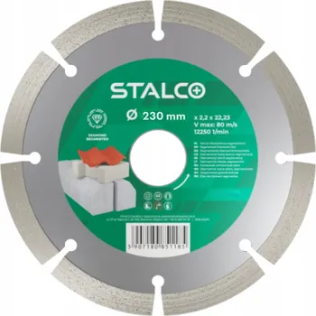 Řezný kotouč Diamantový kotouč Stalco S-30023 230 x 22,2 mm