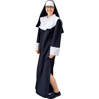 Karnevalový kostým Kostým Jeptiška, Katechetka, velikost M/L