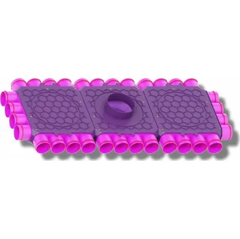 Rozdělovač čtyřstranný jednřadý 32x75/160, MAX-VENT