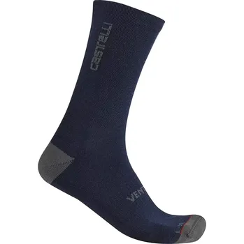 Dámské ponožky CASTELLI zimní ponožky Venti Soft Merino modrá XXL