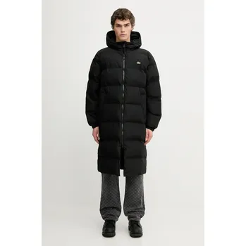 Pánská bunda Bunda Lacoste černá barva, zimní, BH9221, 52, 99X