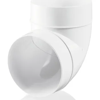 Ventilace Kulaté plastové koleno Ø100 mm / 90°