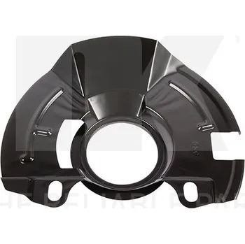 Brzdový kotouč Ochranný plech proti rozstřikování, brzdový kotouč NK 233402