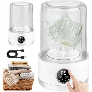 Praní a péče o prádlo MINI PRAČKA NA PRÁDLO A PONOŽKY, DĚTSKÉ OBLEČENÍ, TECHNOLOGIE 360°