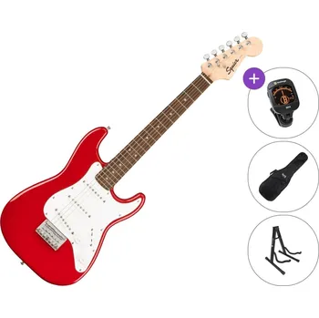 Elektrická kytara Fender Squier Mini Stratocaster IL SET Dakota Red Elektrická kytara