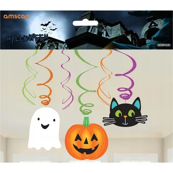 Party dekorace Závěsné dekorace na Halloween Amscan 6 kusů