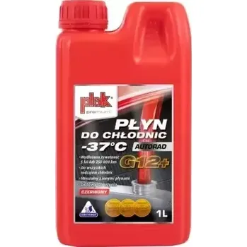 Nemrznoucí směs do chladiče ATAS PLAK Autorad G12+ - Červená chladicí kapalina -37 °C 1 l