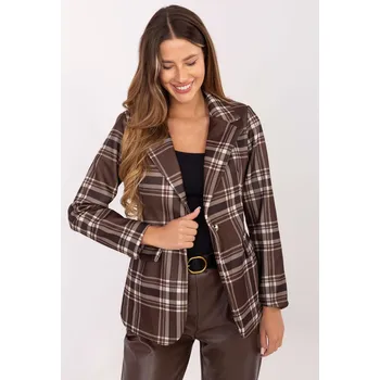 Dámské sako Dámský blejzr 3262.32 hnědý - FPrice S