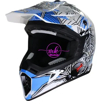 Helma na motorku HELMA H325 modrá - L