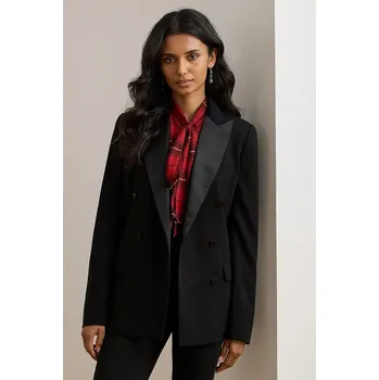 Dámské sako Sako Lauren Ralph Lauren černá barva, 200979959 99X, vel. 32