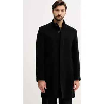 Dámský kabát Kabát s příměsí vlny Liu Jo černá barva, QF5292.T217A 99X, vel. 48