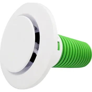 Odvodní anemostat do FLEX potrubí 75 mm, bílý