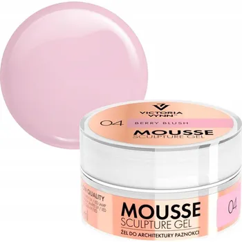 Lak na nehty Victoria Vynn Mousse Sculpture Gel Stavební gel 04 Berry Blush 50 ml