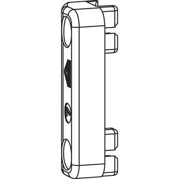 Stavebniny ROTO NT/NX Designo středový uzávěr skrytý rámy KBE/KÖMMERLING/TROCAL 13V