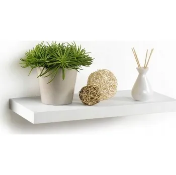 Obývací pokoj Police MDF deska Modul'Home 50 x 22 cm bílá