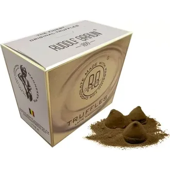 Čokoláda Čokoládové truffles RUDOLF BRAUN 175 g LATTE MACCHIATO (prémiové belgické truffes / elegantní krabička)