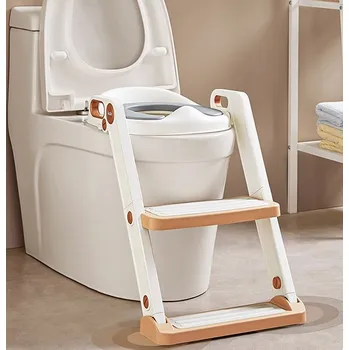 Stolička Sedátko s žebříkem na WC Primabobo Barva: Rose Gold