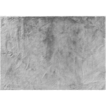 Koberec KOBEREC OBDÉLNÍKOVÝ MĚKKÝ DO OBÝVACÍHO POKOJE LOŽNICE VELKÝ CHLUPATÝ 120x170 ŠEDÝ