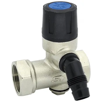 Příslušenství ke kotli pojistný ventil MYJAVA 1/2" černý