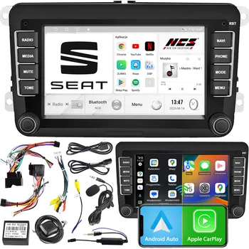 Autorádio AUTORÁDIO NCS P4V7 SEAT ALTEA XL 2004-2015 ANDROID BT 4GB RAM 2DIN