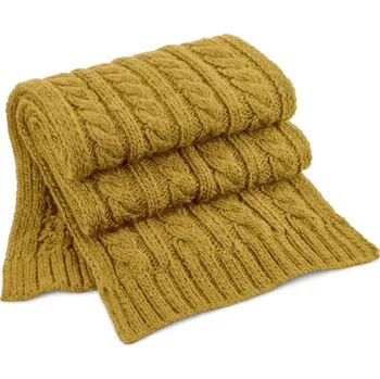 Šála Beechfield Melírovaná pletená šála Barva: hořčičná