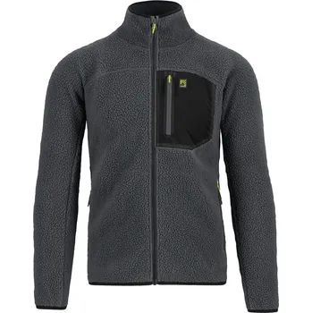 Pánská mikina KARPOS Moiazza Retro Fleece, Woodl.Gray/Black velikost: XL