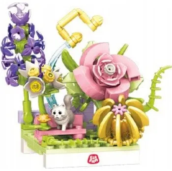 ostatní stavebnice Elefun Fantasy Collection Květinová kolekce ”4” Stavebnice 155 dílů