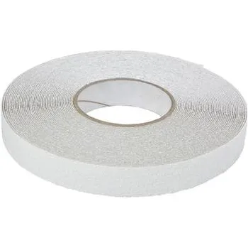 Protiskluzové lepící proužky bílé 25 mm