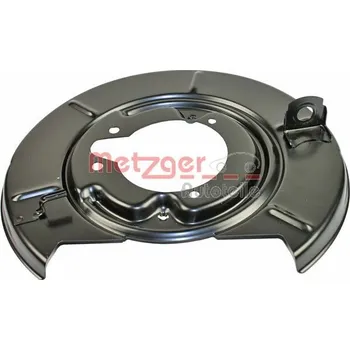 Brzdový kotouč Ochranný plech proti rozstřikování, brzdový kotouč METZGER 6115062