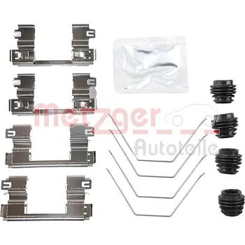 Brzdový systém Sada příslušenství obložení kotoučové brzdy METZGER 109-0146