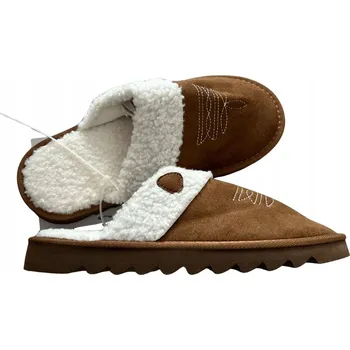 Pracovní obuv Teplé pantofle GÓRALSKIE Cleve hnědé 37