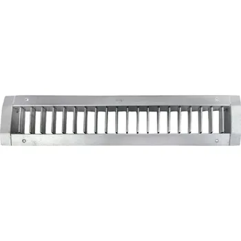 Příslušenství pro vzduchotechniku SPIRO mřížka jednořadová, pro potrubí Ø150–Ø400 mm – 425×75 mm