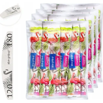 Pilník na nehty 120/180 ve fólii Half-moon Slim Aba Group 100 kusů