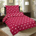 Aaram Bavlněné povlečení Diane červená 140x200 70x90
