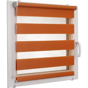 Roleta VOPPI ROLETA DEN A NOC 49x150 CM ORANŽOVÁ