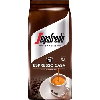 Káva Italská káva SEGAFREDO 500 g Espresso CASA - zrnková - VÝPRODEJ !!! DMT: 1/2022 - poslední 1 ks (80 % arabica / 20 % robusta)