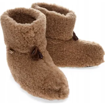 Dámské pantofle Teplé Pánské Bačkory GORALSKÉ Vlněné Papuče Zateplené 36-45 PanSzew
