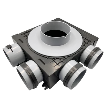 rekuperace vzduchu Rozdělovač 4-vývodový Forvent Reku Pro 4x75/160-0220